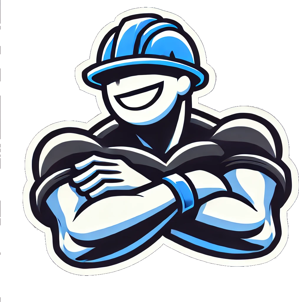 Blue Raider Roofing & Contracting mascot logo